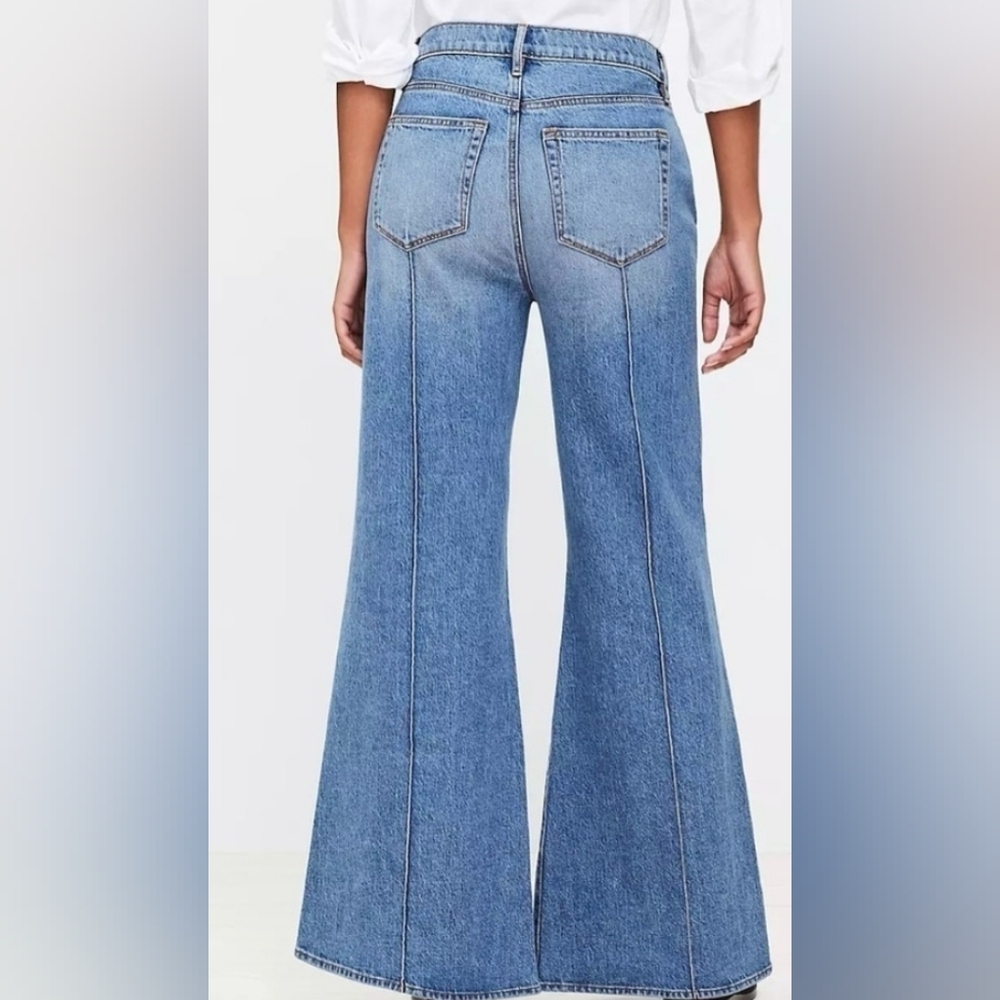 Women's Blue Flared Jeans